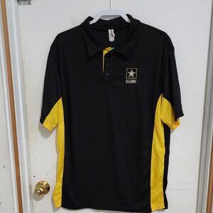 eXpert Performance, Men's Short Sleeve Polo, has US Army on it, Size XL